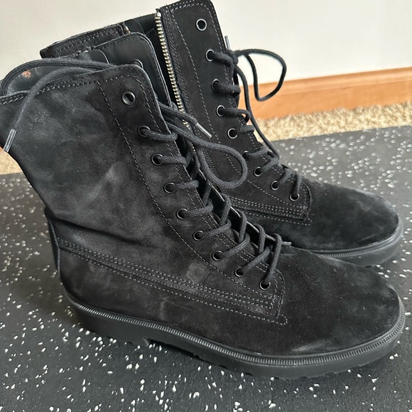 Paul Green black suede boots - Picture 8 of 9